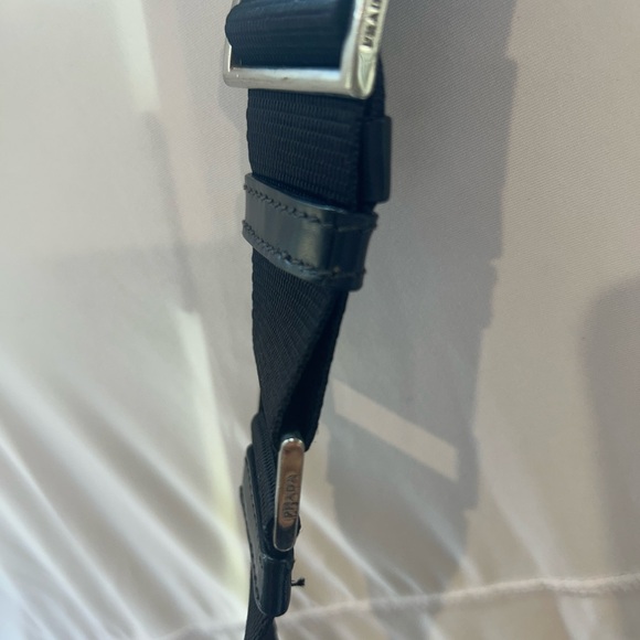 Prada Black Messenger Bag - Picture 6 of 11